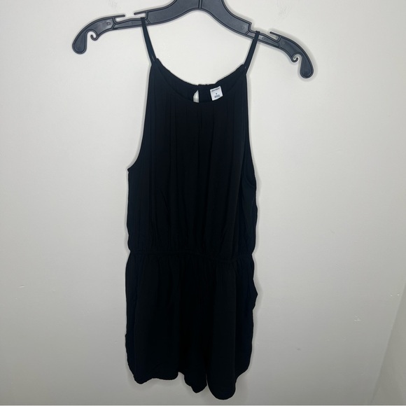 Old Navy Women’s Black Romper Size Small - Picture 1 of 15